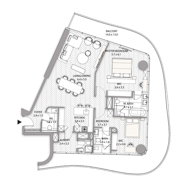 Apartments plan