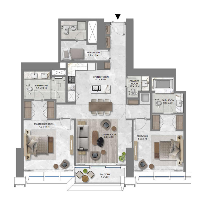 Apartments plan