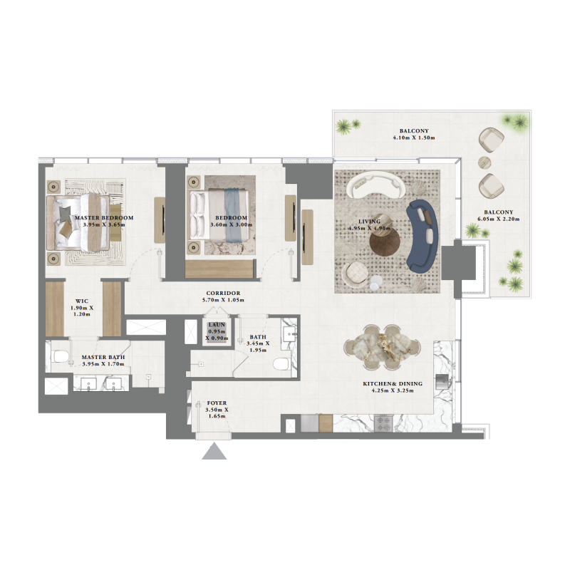 Apartments plan