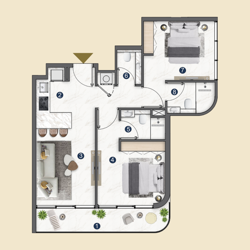 Apartments plan