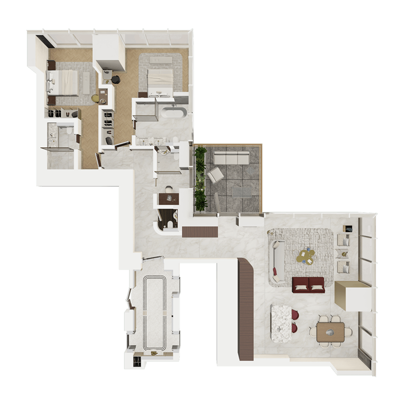 Apartments plan