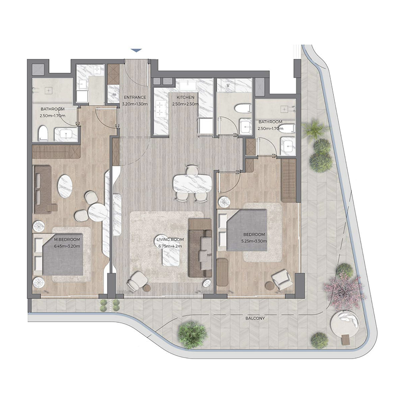 Apartments plan