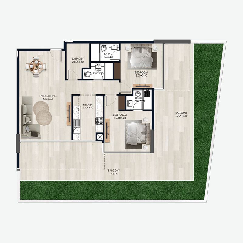 Apartments plan