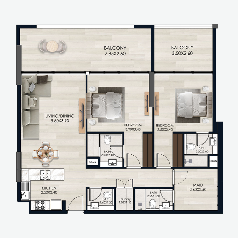 Apartments plan