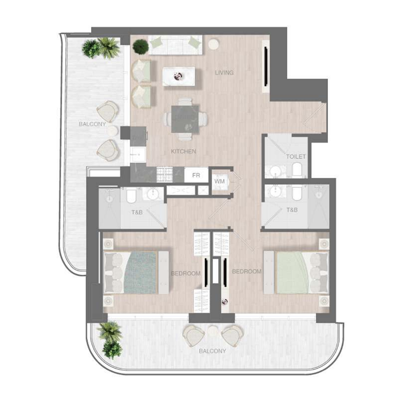 Apartments plan