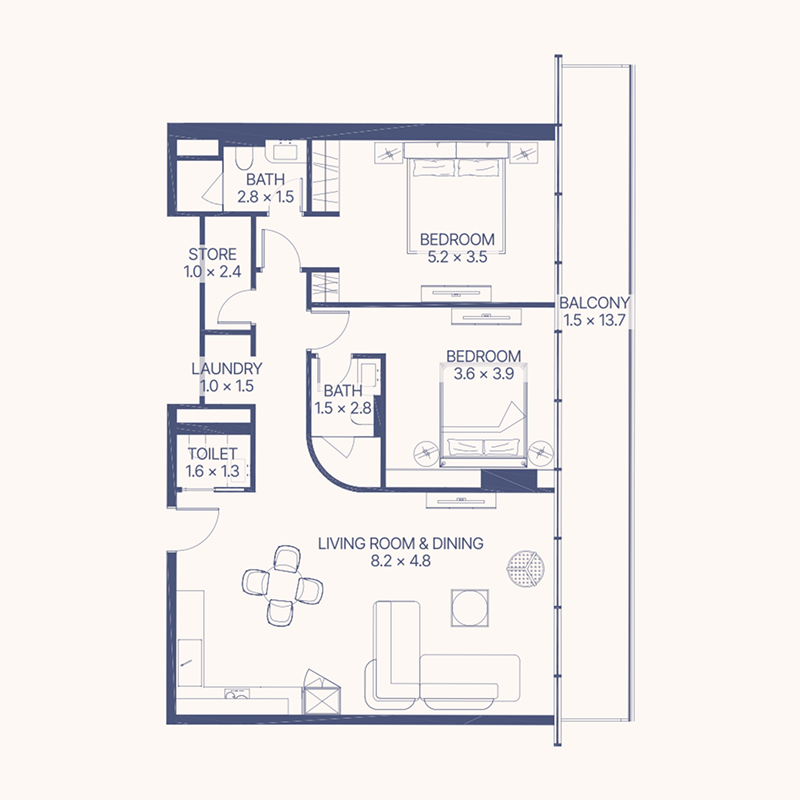 Apartments plan