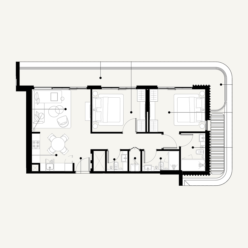 Apartments plan