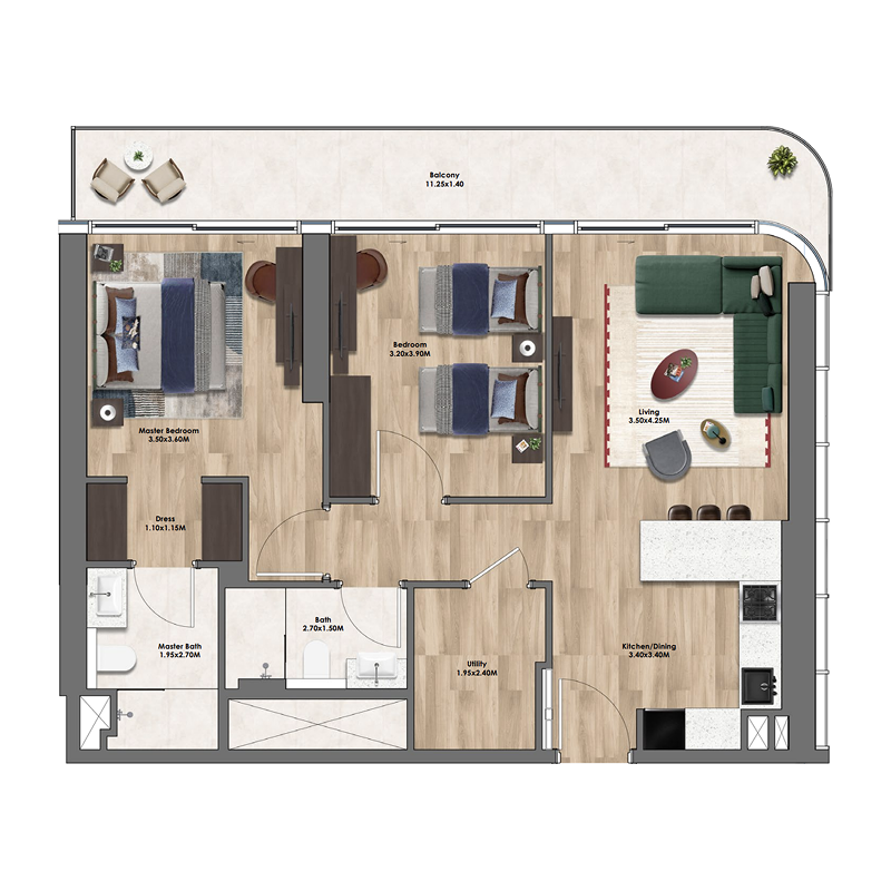 Apartments plan