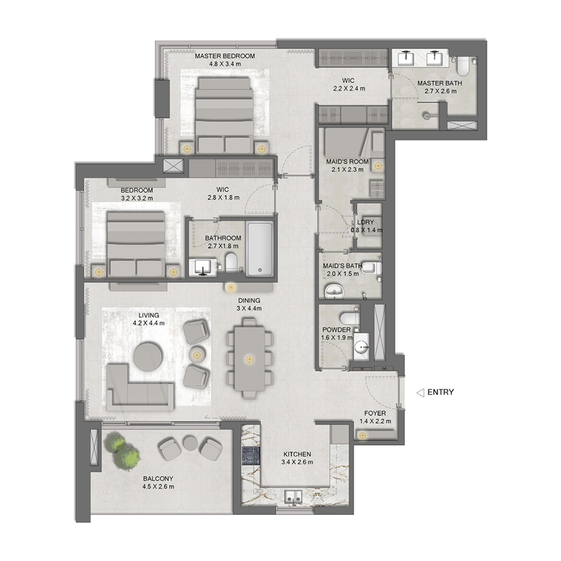 Apartments plan
