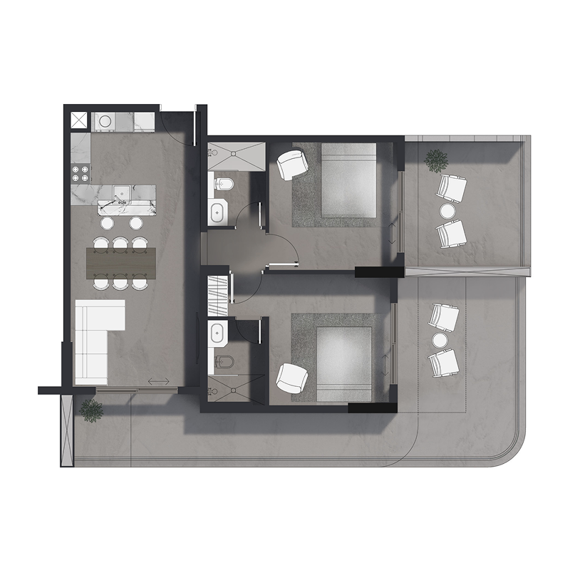 Apartments plan