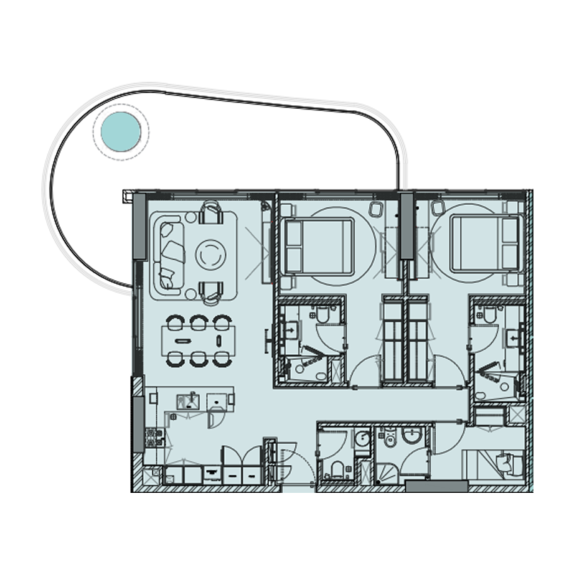 Apartments plan