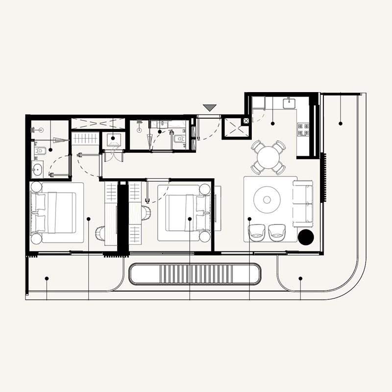 Apartments plan