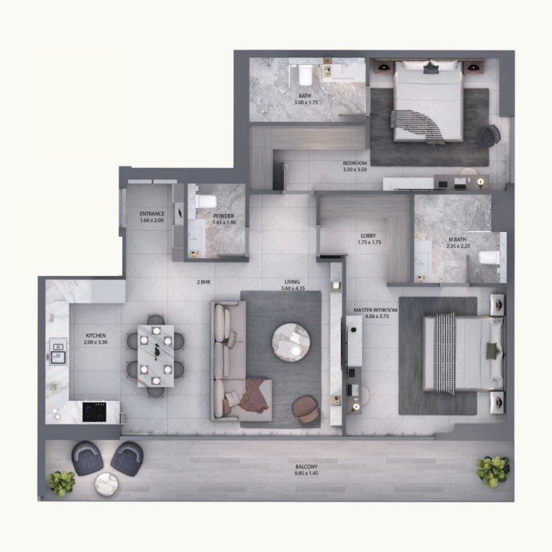 Apartments plan