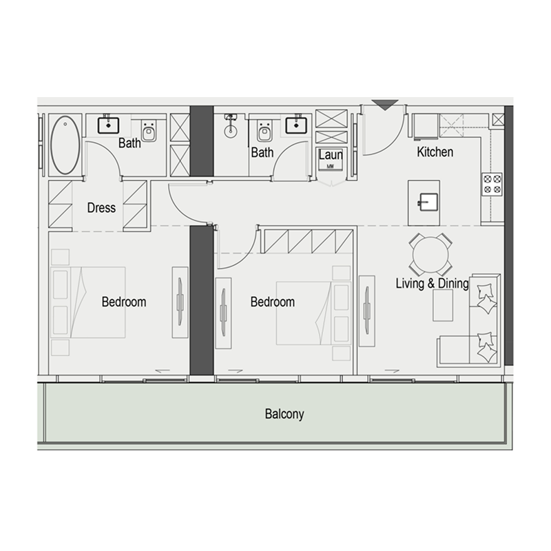 Apartments plan