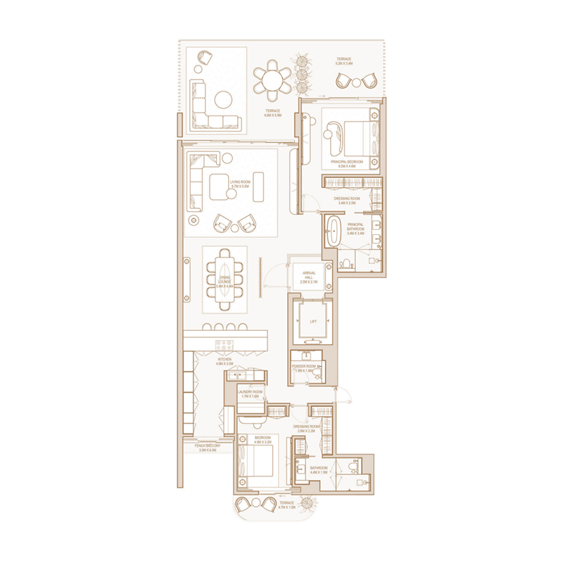 Apartments plan