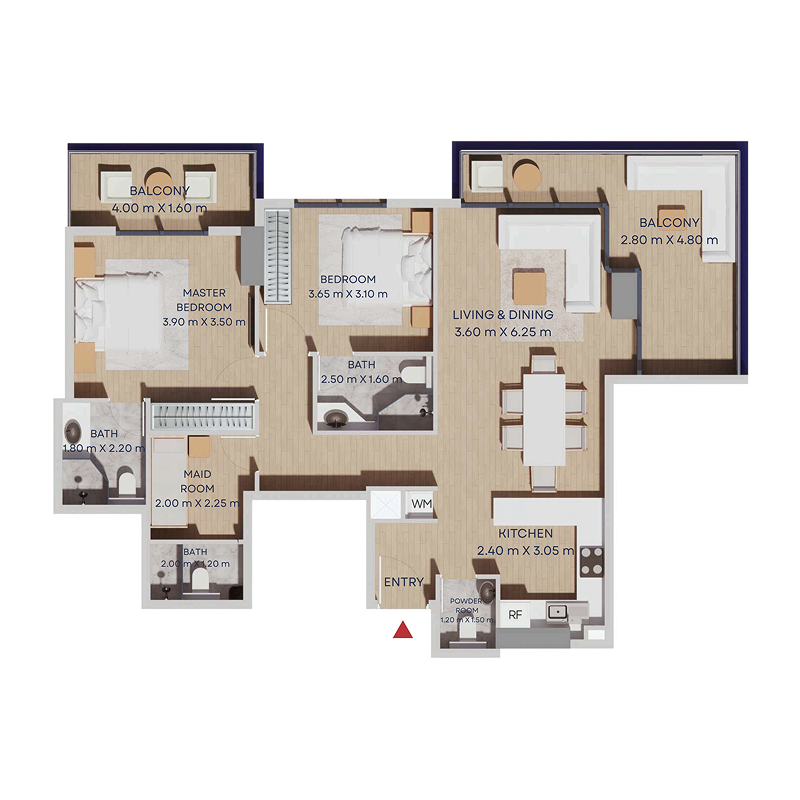 Apartments plan