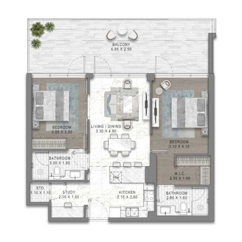 Apartments plan