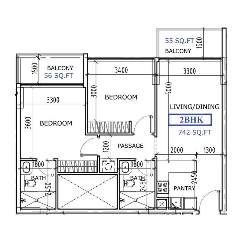 Apartments plan