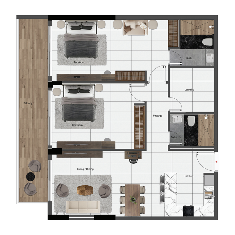 Apartments plan