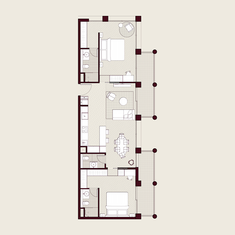 Apartments plan