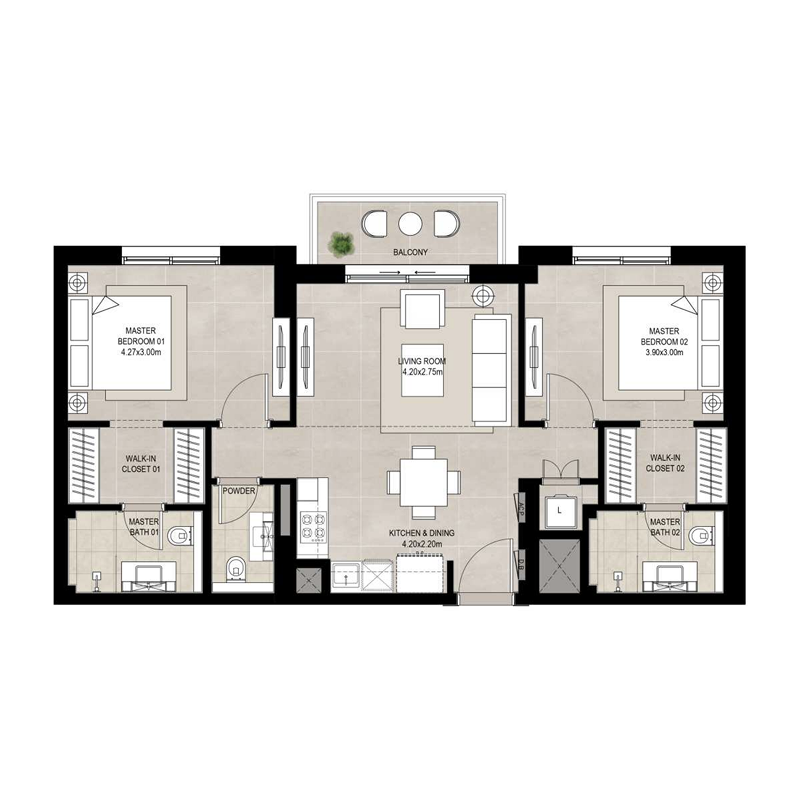 Apartments plan