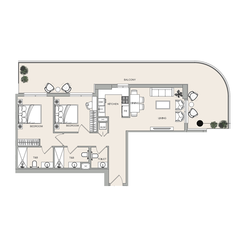 Apartments plan
