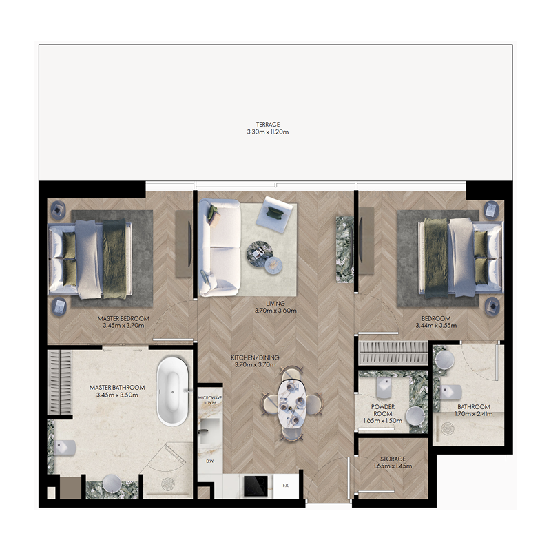 Apartments plan