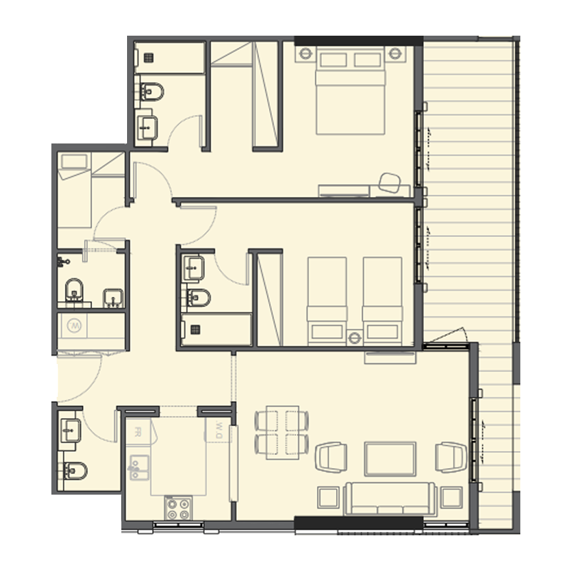 Apartments plan