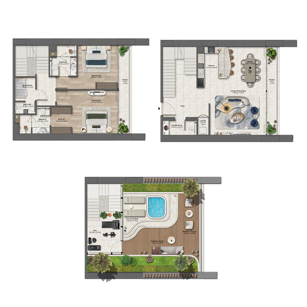 Duplex plan