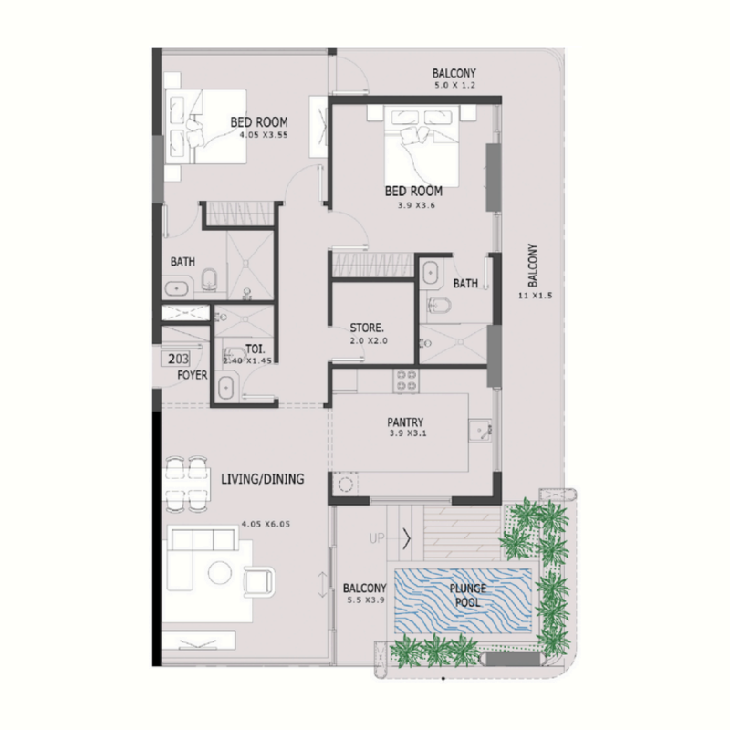 Apartments plan