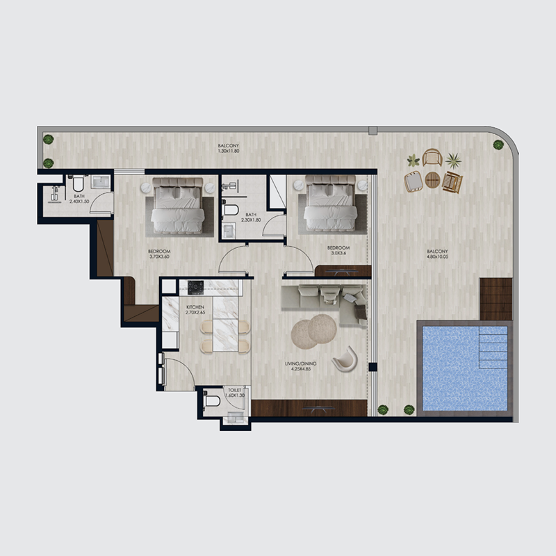 Apartments plan