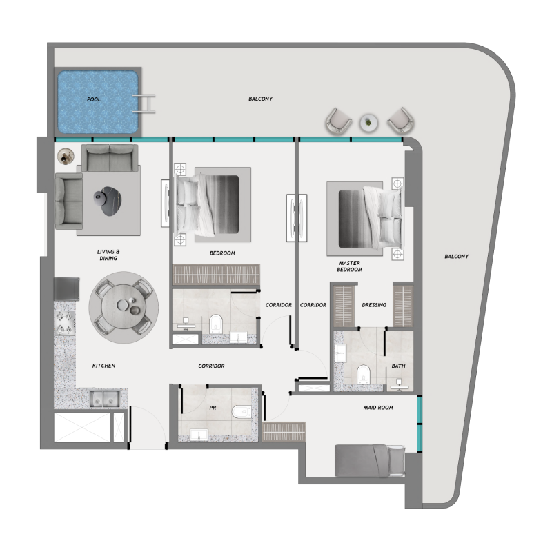 Apartments plan