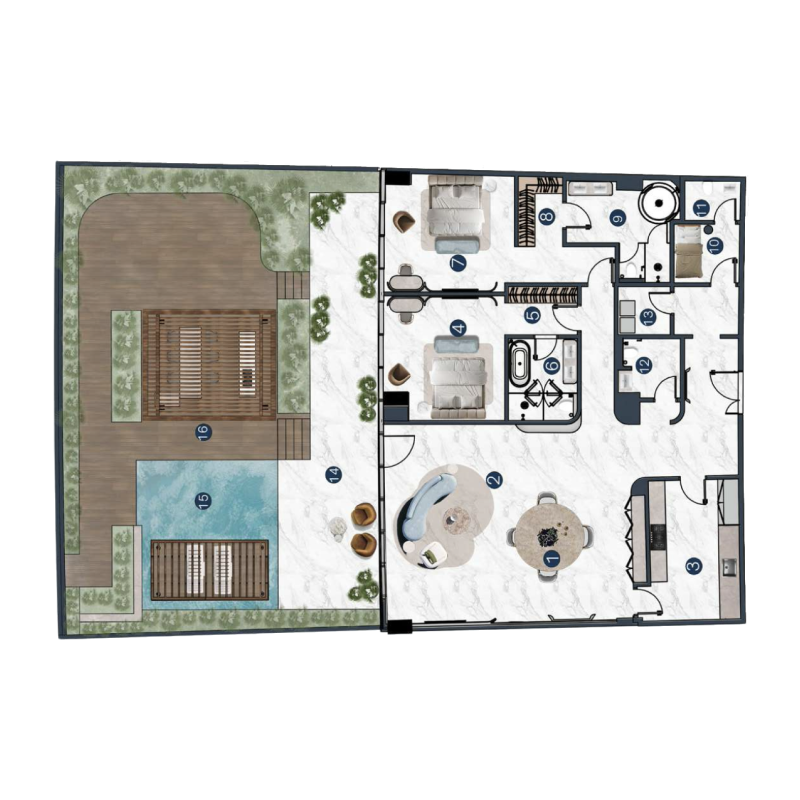 Chalet plan