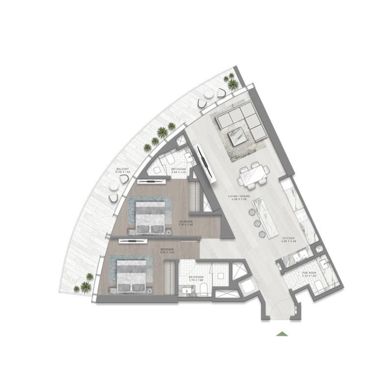 Apartments plan