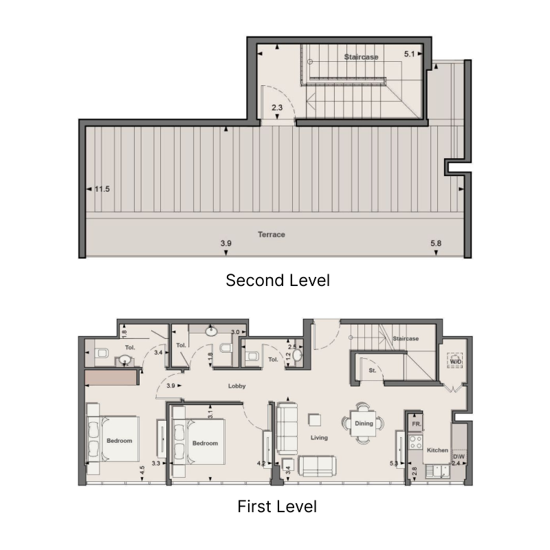 Duplex plan