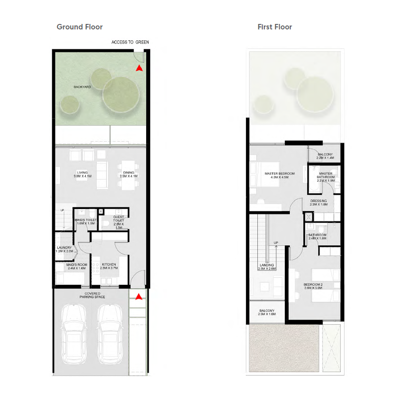 Townhouse plan