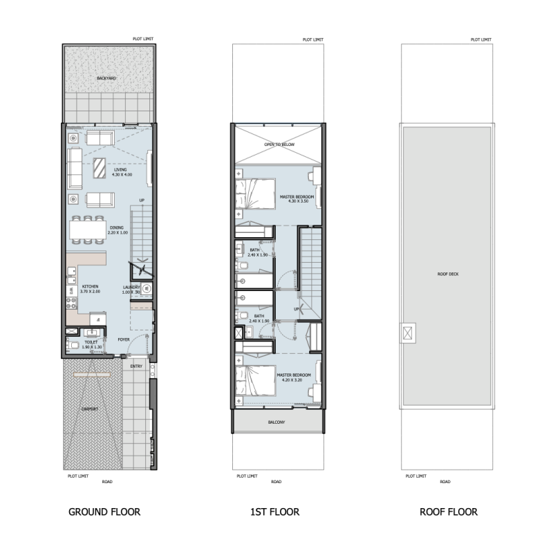 Townhouse plan
