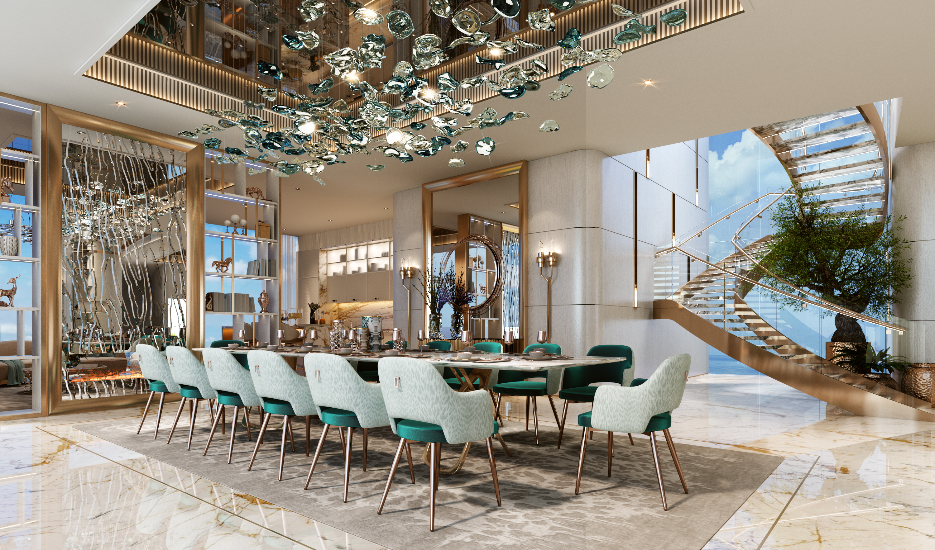 Damac Bay interior 10