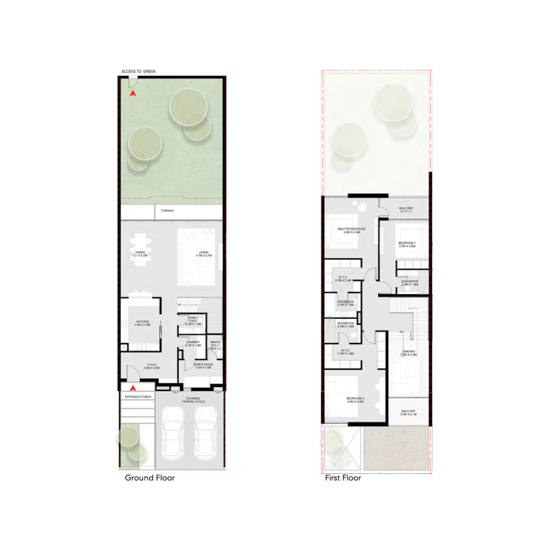 Townhouse plan
