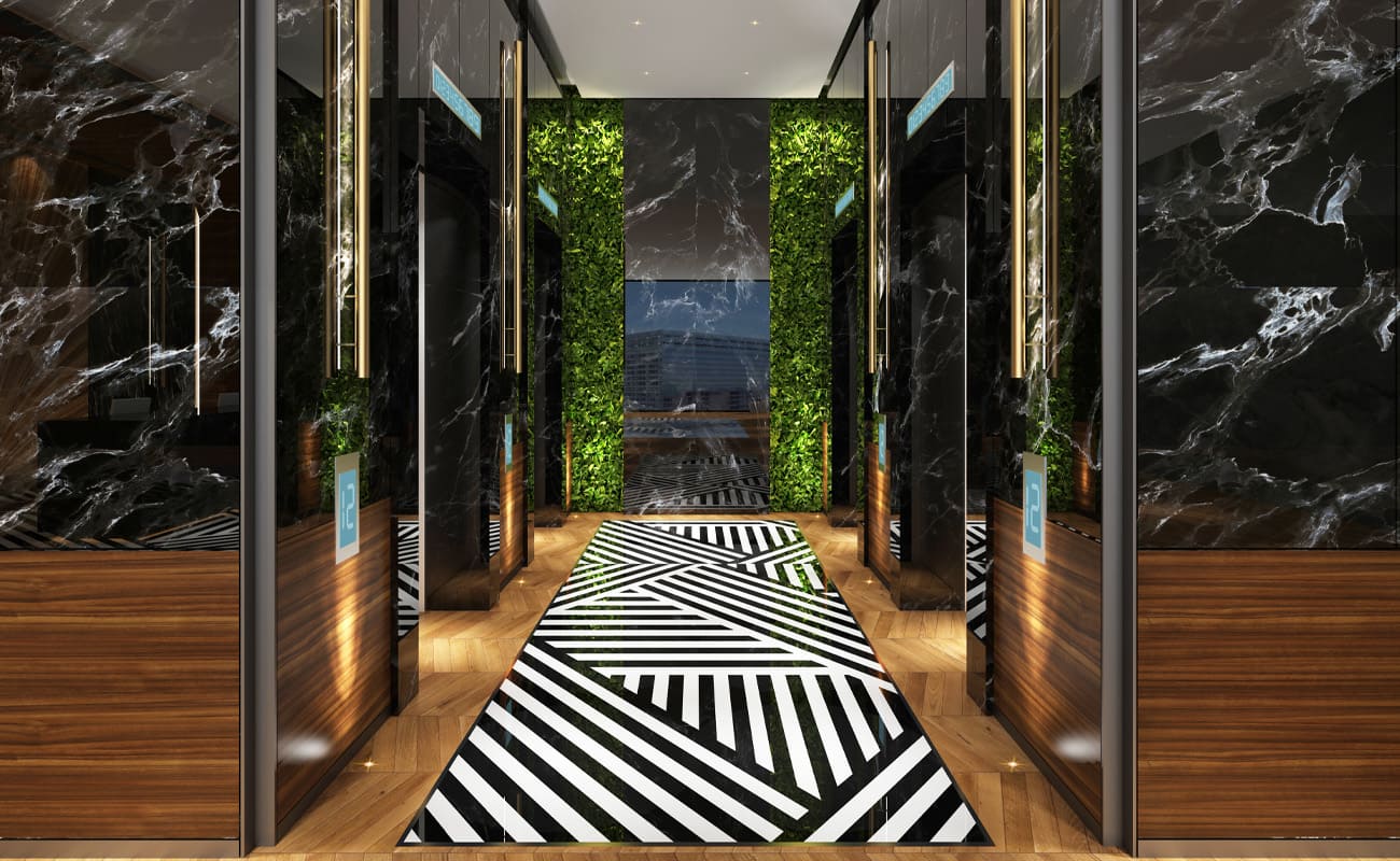 Nobles Tower lobby 1