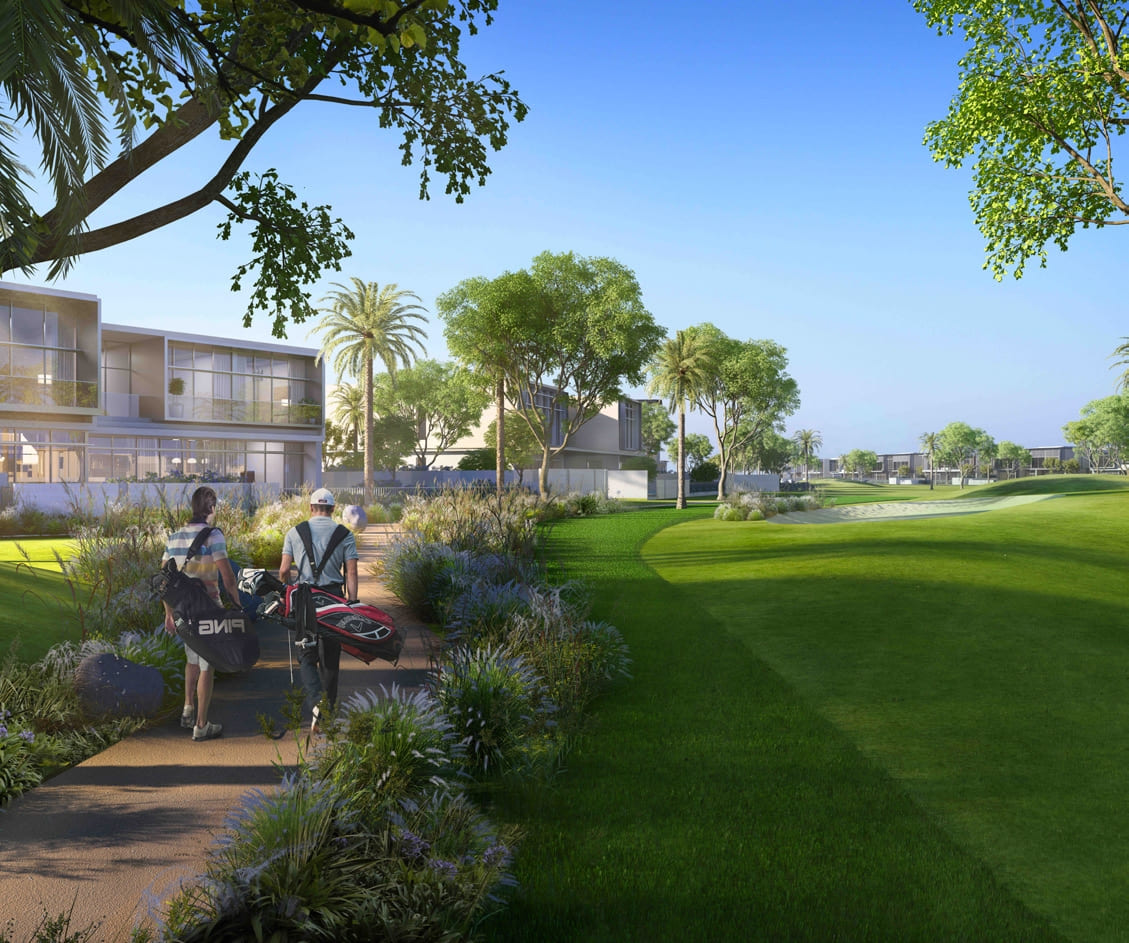 BBQ area with access to Dubai Hills Park amenity image