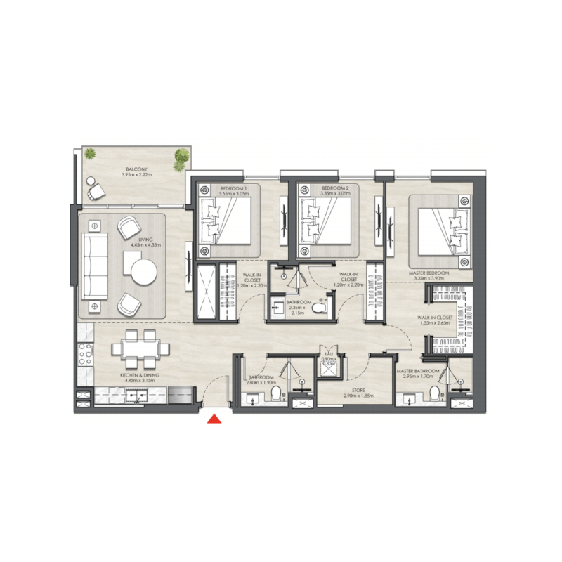 Apartments plan