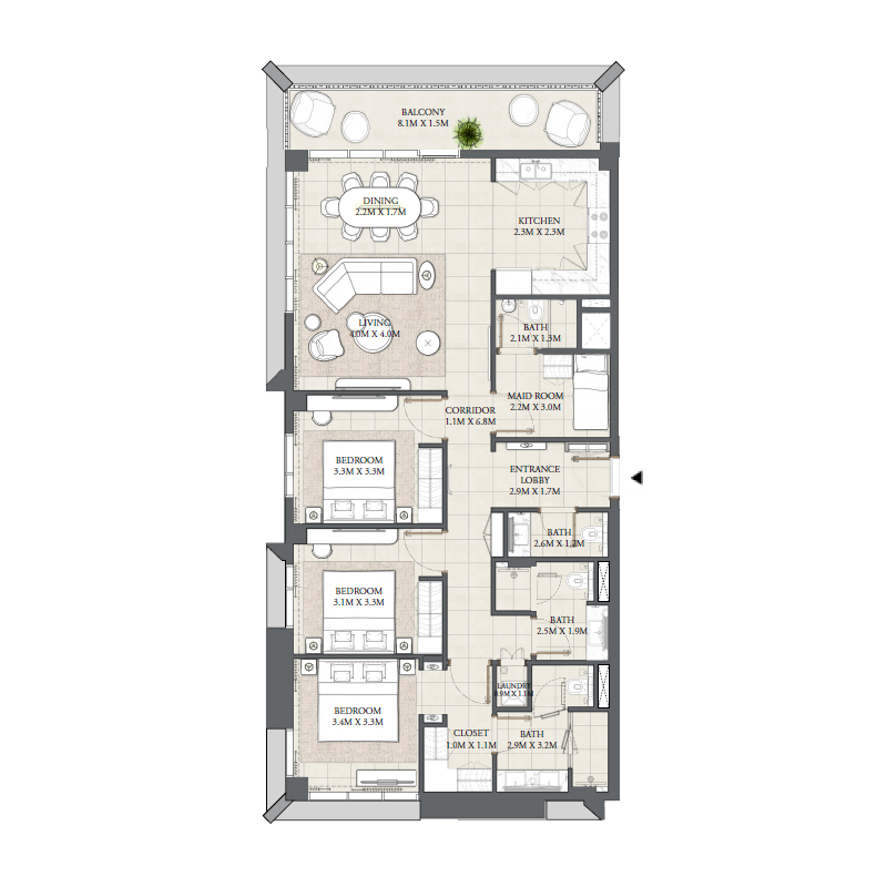 Apartments plan