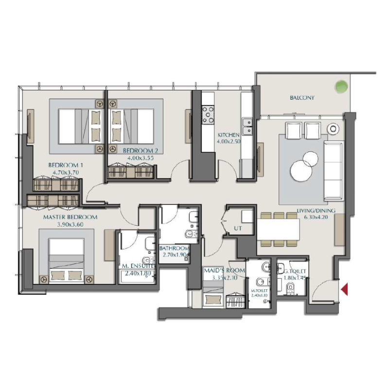 Apartments plan