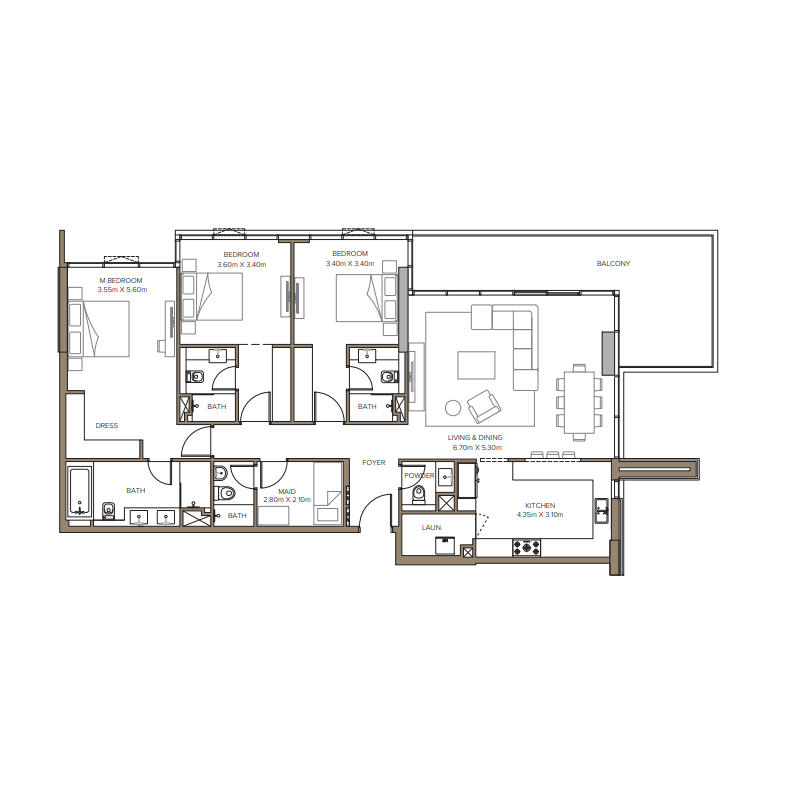 Apartments plan