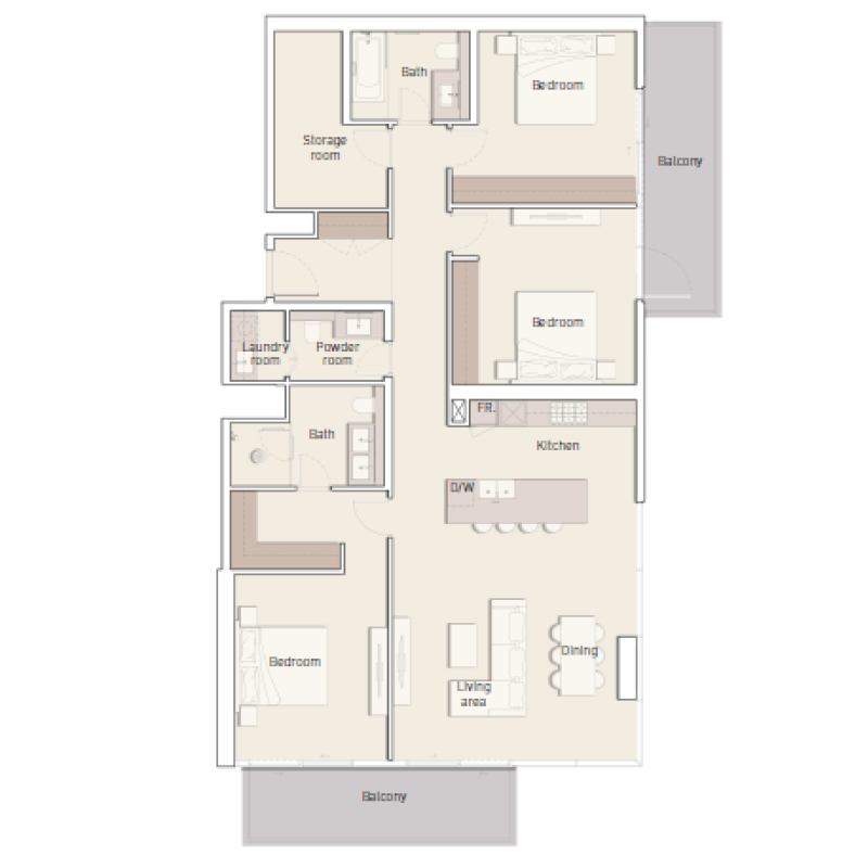 Apartments plan