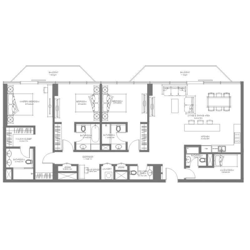Apartments plan