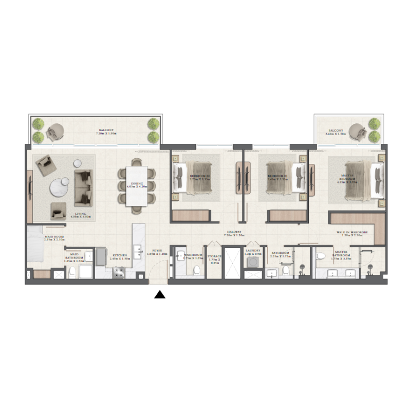 Apartments plan