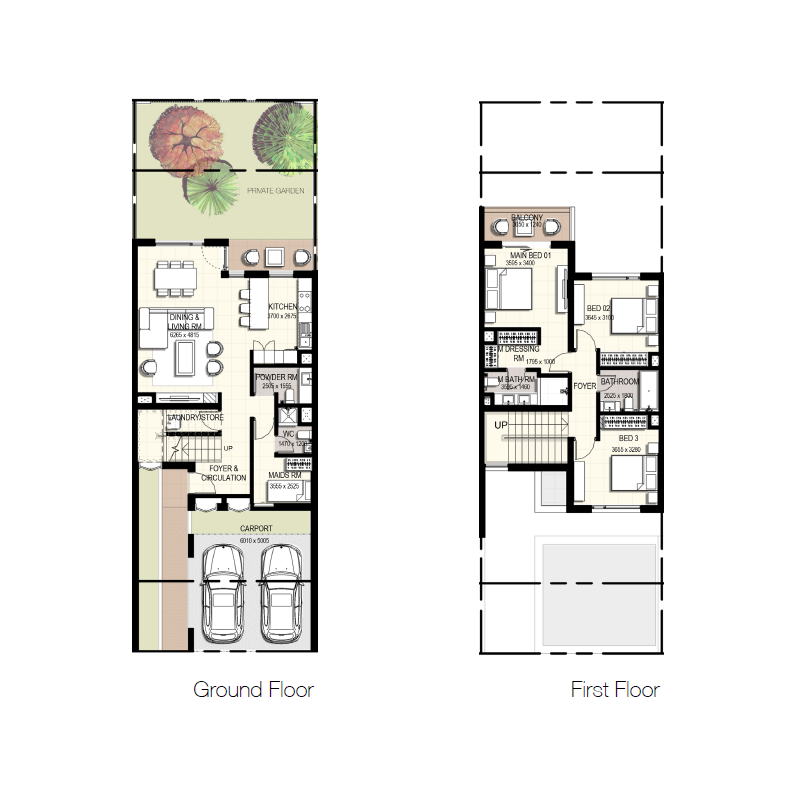 Townhouse plan