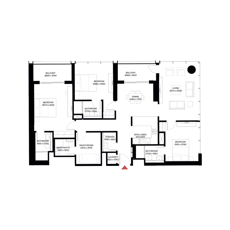 Apartments plan